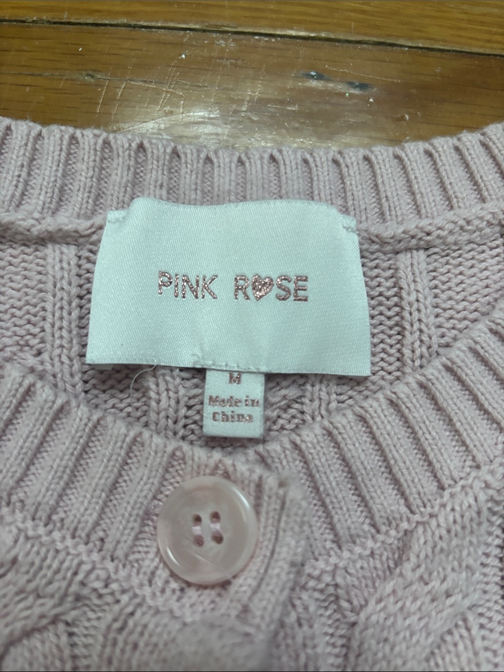 Knit button up short sleeve shirt - Picture 4 of 5